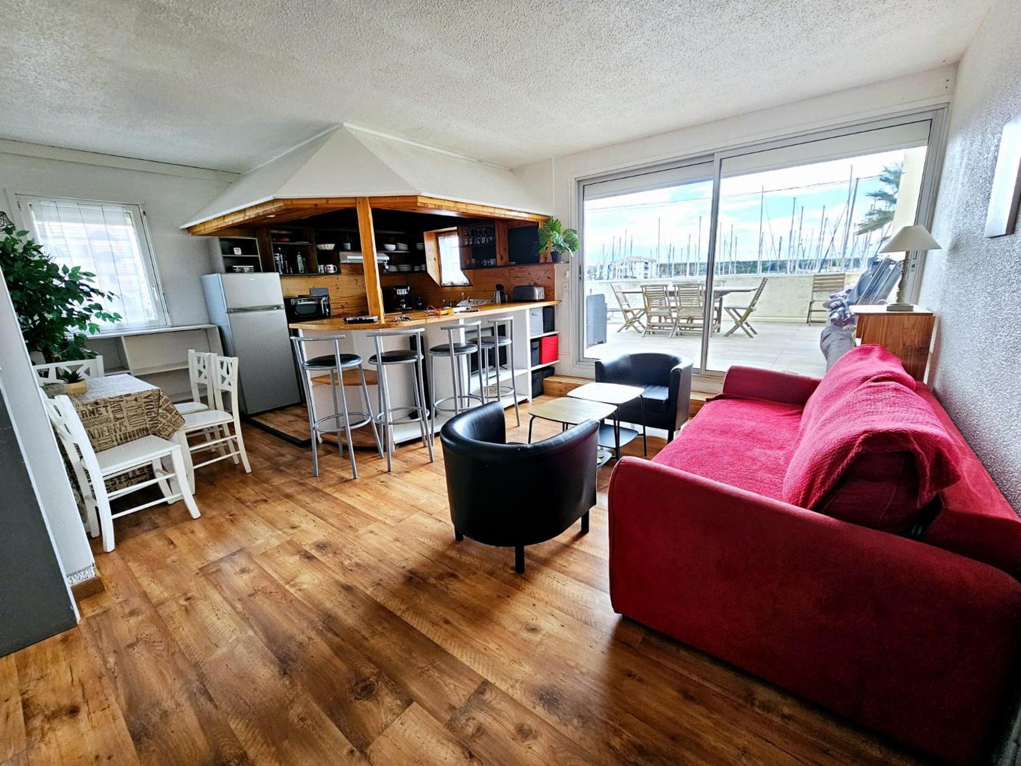 6/7 Pers Sur Le Port A 10Mn A Pieds De La Plage Лёкат Экстерьер фото
